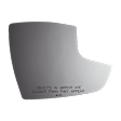 5488 Passenger Side, Lower Mirror Glass, Non-Heated, No Blind Spot Feature No Auto-Dim