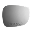 2011 BMW X3 - Mirror Glass Passenger Side, Fits over existing mirror; Mirror is not auto-dimming; Fits auto-dimming OE mirror only; Fits heated or non-heated OE mirror; Non-heated mirror, Non-Heated, No Auto-Dim