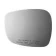 2011 BMW X3 - Mirror Glass Passenger Side, Fits over existing mirror; Mirror is not auto-dimming; Fits auto-dimming OE mirror only; Fits heated or non-heated OE mirror; Non-heated mirror, Non-Heated, No Auto-Dim