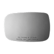 5527 Passenger Side Mirror Glass, Non-Heated, No Blind Spot Feature No Auto-Dim