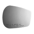 5543 Passenger Side Mirror Glass, Non-Heated, No Auto-Dim