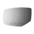 5554 Passenger Side Mirror Glass, Non-Heated, No Blind Spot Feature No Auto-Dim