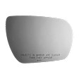 5560 Passenger Side Mirror Glass, Non-Heated, No Auto-Dim