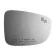 5564B Passenger Side Mirror Glass, Non-Heated, With Blind Spot Glass No Auto-Dim