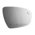 5613B Passenger Side Mirror Glass, Non-Heated, With Blind Spot Glass No Auto-Dim