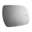 2013 Toyota Sienna - Mirror Glass Passenger Side, Blind Spot Indicator; Fits over existing mirror; Mirror is not auto-dimming; Mirror only. Use existing LED; Fits auto-dimming and non auto-dimming OE mirror; Fits heated OE mirror only; Non-heated mirror, Non-Heated