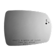 5649BC Passenger Side Mirror Glass, Non-Heated, With Blind Spot Glass No Auto-Dim