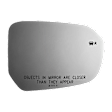 5673B Passenger Side Mirror Glass, Non-Heated, With Blind Spot Glass No Auto-Dim