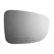 5739 Passenger Side Mirror Glass, Non-Heated, No Auto-Dim