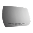 5780H Passenger Side Mirror Glass, Heated, No Blind Spot Feature No Auto-Dim, Backing Plate Not Included