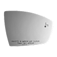5794BC Passenger Side Mirror Glass, Non-Heated, With Blind Spot Glass No Auto-Dim