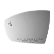 5794BC Passenger Side Mirror Glass, Non-Heated, With Blind Spot Glass No Auto-Dim