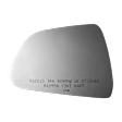 2019 Tesla Model 3 - Mirror Glass Passenger Side, BATTERY EV (EV/BEV); Fits over existing mirror; Mirror is not auto-dimming; Fits auto-dimming and non auto-dimming OE mirror; Fits heated OE mirror only; Non-heated mirror, Non-Heated, No Auto-Dim