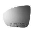 5822 Passenger Side Mirror Glass, Non-Heated, No Auto-Dim