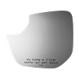 5825 Passenger Side, Lower Mirror Glass, Non-Heated, No Auto-Dim