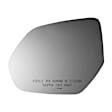 5827 Passenger Side Mirror Glass, Non-Heated, No Blind Spot Feature No Auto-Dim