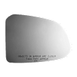 5838 Passenger Side Mirror Glass, Non-Heated, No Auto-Dim