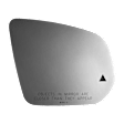 5843B Passenger Side Mirror Glass, Non-Heated, With Blind Spot Glass No Auto-Dim