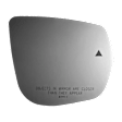 5846B Passenger Side Mirror Glass, Non-Heated, With Blind Spot Glass No Auto-Dim