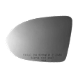 5849 Passenger Side Mirror Glass, Non-Heated, No Blind Spot Feature No Auto-Dim
