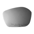 5857 Passenger Side Mirror Glass, Non-Heated, No Blind Spot Feature No Auto-Dim