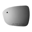5875B Passenger Side Mirror Glass, Non-Heated, With Blind Spot Glass No Auto-Dim