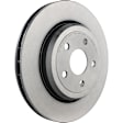 KT00643 Rear Brake Disc and Pad Kit, UV Coated, Slotted, 5 Lugs, 350 mm, Ceramic, PRIME UV Coated Series
