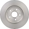 KT00850 Rear Brake Disc and Pad Kit, UV Coated, Plain Surface, 5 Lugs, 330 mm, Ceramic, PRIME UV Coated Series