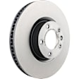 KT00946 Front Brake Disc and Pad Kit, UV Coated, Plain Surface, 5 Lugs, 360 mm, Ceramic, PRIME UV Coated Series
