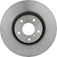 2018 Nissan Maxima - Front Brake Disc and Pad Kit, UV Coated, Plain Surface, 5 Lugs, 320 mm, Ceramic, 3.5L 6Cyl, PRIME UV Coated Series