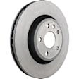 KT00990 Front Brake Disc and Pad Kit, UV Coated, Plain Surface, 350 mm, Ceramic, PRIME UV Coated Series