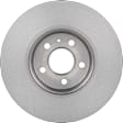 2010 Audi Q5 - Front Brake Disc and Pad Kit, UV Coated, Plain Surface, 5 Lugs, 320 mm, Ceramic, With 320 (mm) Diameter x 30 (mm) Rotor Thickness, 3.2L 6Cyl, PRIME UV Coated Series