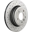 KTX4095 Rear Brake Disc and Pad Kit, UV Coated, Slotted, 320 mm, Semi-metallic, Xtra Series