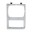 04-187 Driver Side Headlight Bezel, Argent