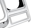 04-322 Driver Side Headlight Bezel, Polished