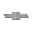04-529 Emblem - Silver, Steel, Grille, Direct Fit, Sold Individually