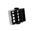 05-157 Air Vent - Black and Chrome, Direct Fit