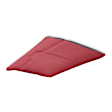 05-326 Headliner - Dark Red, Cloth, Direct Fit, Sold Individually