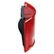 07-108 Passenger Side Tail Light, Without bulb(s), Red Lens