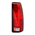 07-119 Driver Side Tail Light, Without bulb(s), Red Lens