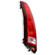 07-119 Driver Side Tail Light, Without bulb(s), Red Lens