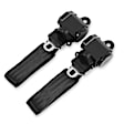 BELTKT4-3BLACK Seat Belt, 3-Point - Black