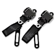 BELTKT4-3BLACK Seat Belt, 3-Point - Black