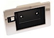 1978 Chevrolet C10 Direct Fit Interior Door Handle Bezel, Sold Individually DHB8187-LH by Brothers Trucks®