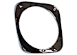 HLB6466 Driver and Passenger Side Headlight Bezel, Chrome