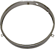 J9065-62 Driver or Passenger Side Headlight Bezel, Silver