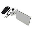 OMA72RH Passenger Side Mirror, Chrome
