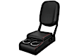 QCCB087BLACK Console - Black, Direct Fit, Sold Individually