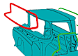 W387DLX Windshield Weatherstrip Seal