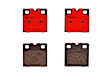 2018 Jaguar F-Type - Rear Ceramic Brake Pad Set, 5.0L 8Cyl, Ceramic Composite Brakes, PRIME Series